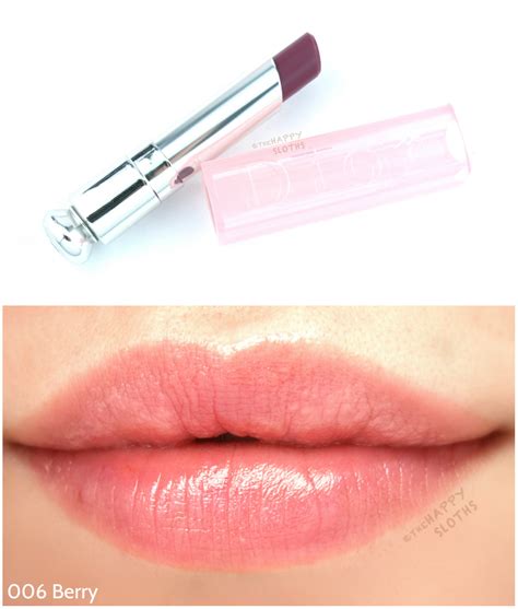 swatches for dior addict|Dior Addict lip glow berry.